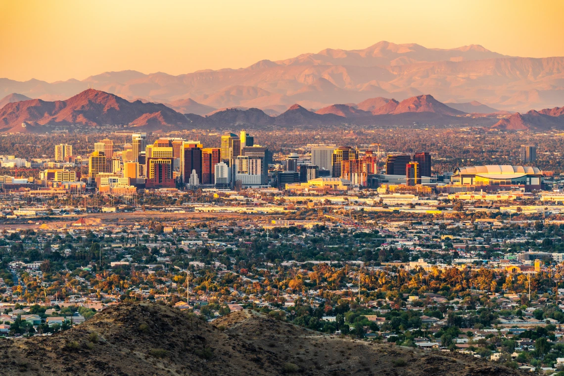 Skyline of Pheonix, Arizona