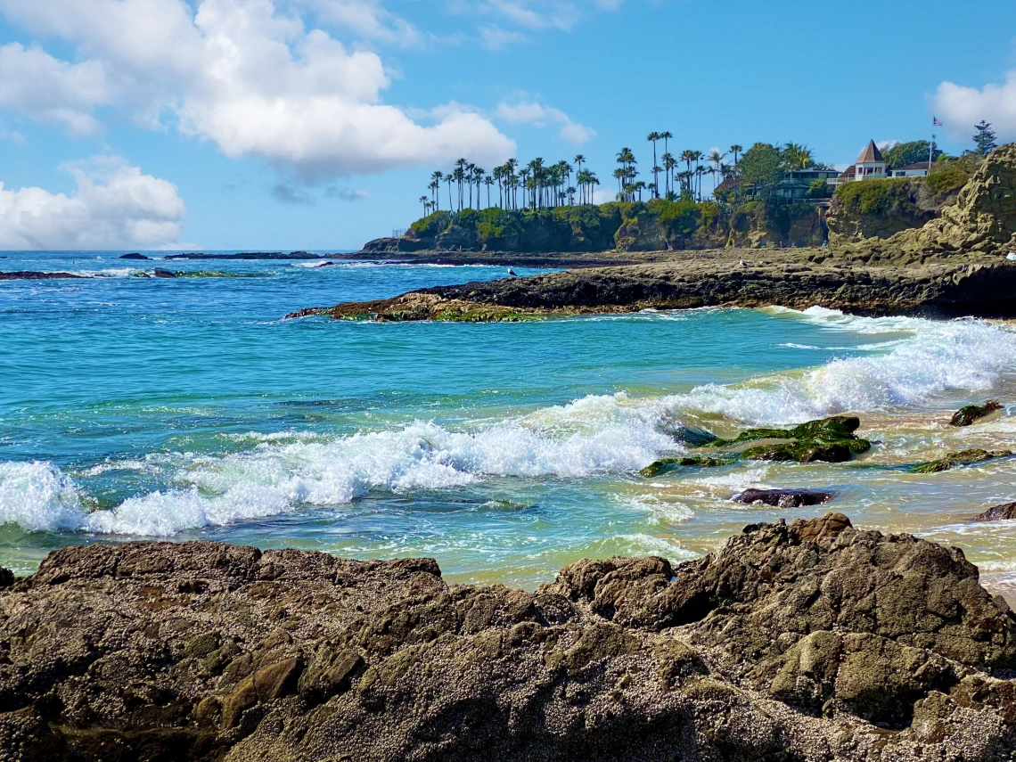 Beach by Orange County, California