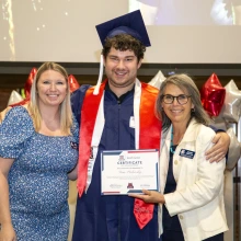 Image of Graduating student